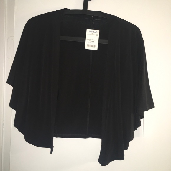 Sweaters - Black Shrug